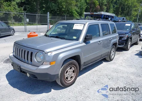 2016 Jeep Patriot Sport из США, поврежденный, VIN 1C4NJPBA7GD513511